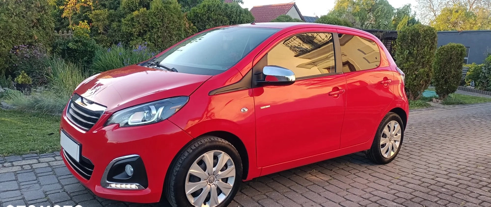 Peugeot 108 cena 31990 przebieg: 25800, rok produkcji 2018 z Krajenka małe 407